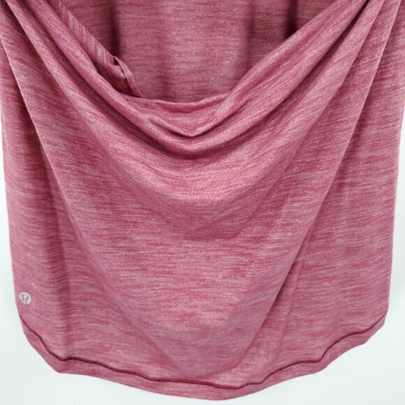 Lululemon Moment To Movement 2-In-1 Tank Size 6 Heathered Cherry Tint (Pink) - Picture 10 of 11